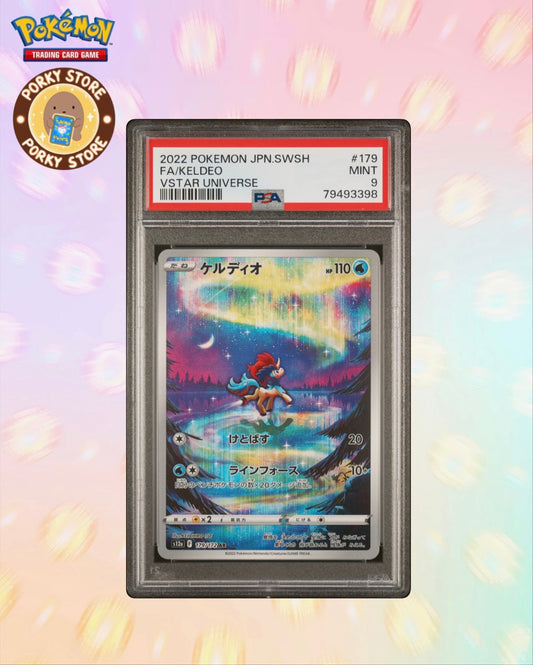 2022 POKEMON JAPANESE SWORD & SHIELD VSTAR UNIVERSE #179 FA/KELDEO VSTAR UNIVERSE