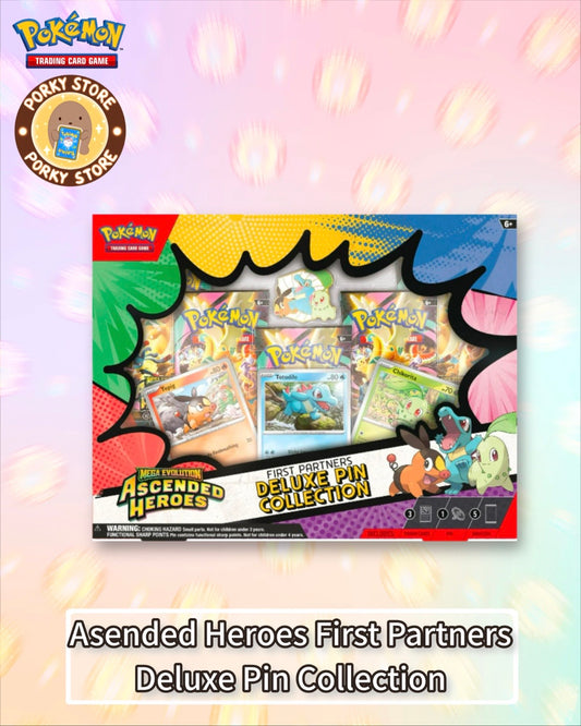 Ascended Heroes First Partners Deluxe Pin Collection